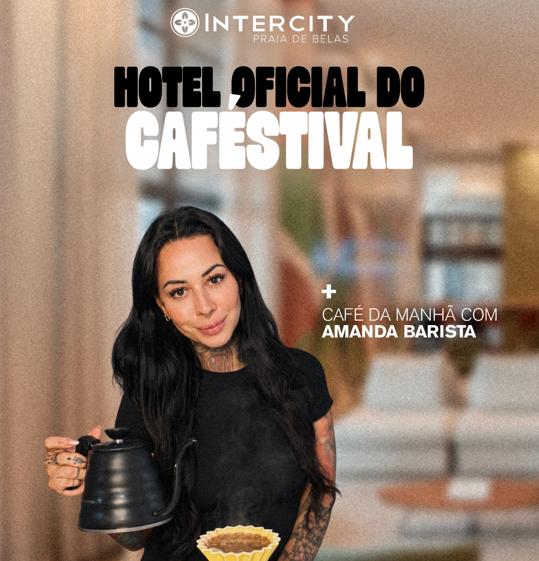 Intercity Praia de Belas - Workshop com Amanda (Barista) Albuquerque