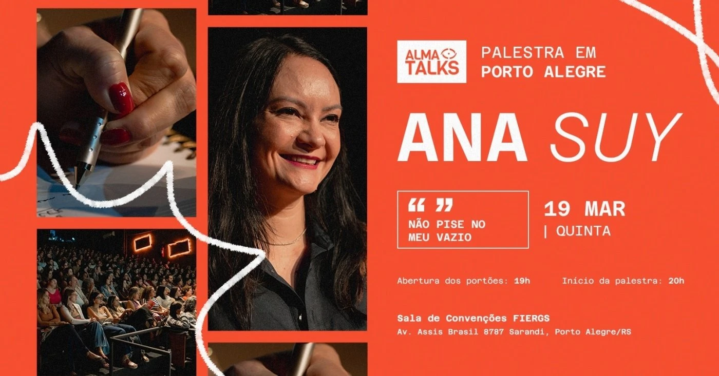 Ana Suy em Porto Alegre - Palestra