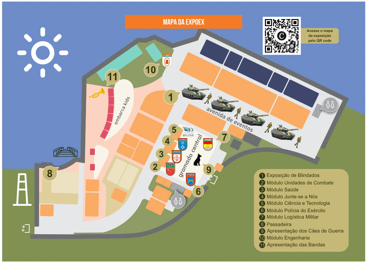 Exposição do Exército - Dia do Soldado no Comando Militar do Sul