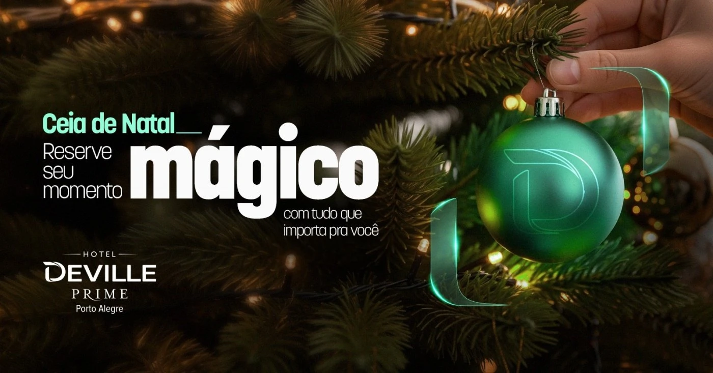 Jantar de Natal - Hotel Deville Prime Porto Alegre 2025