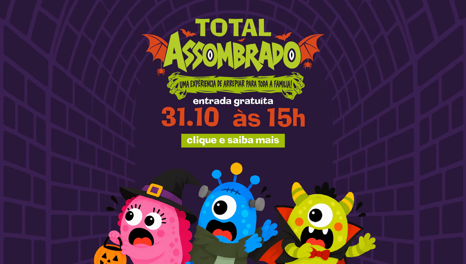 TOTAL Assombrado - Halloween no Shopping TOTAL