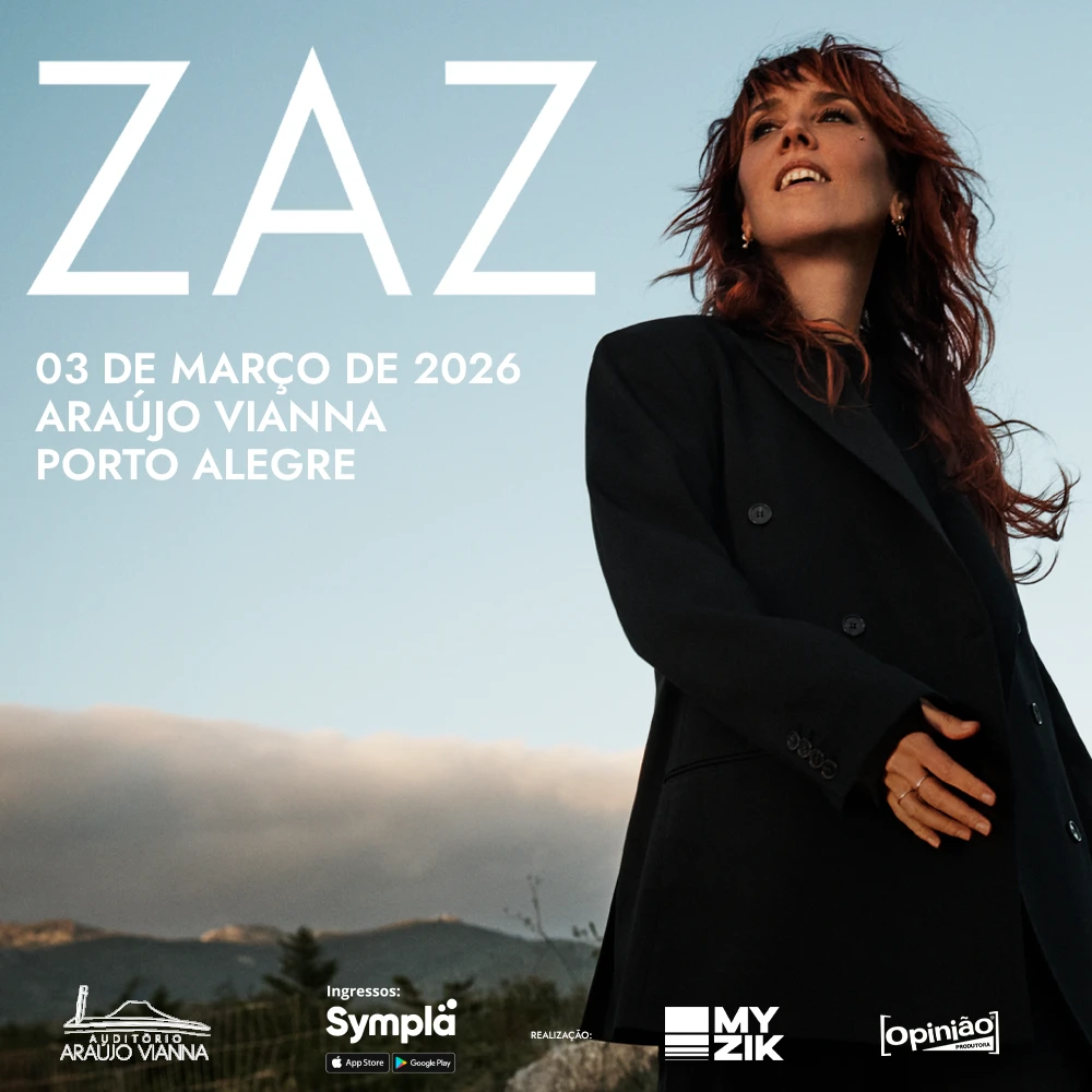 ZAZ - AUDITÓRIO ARAÚJO VIANNA