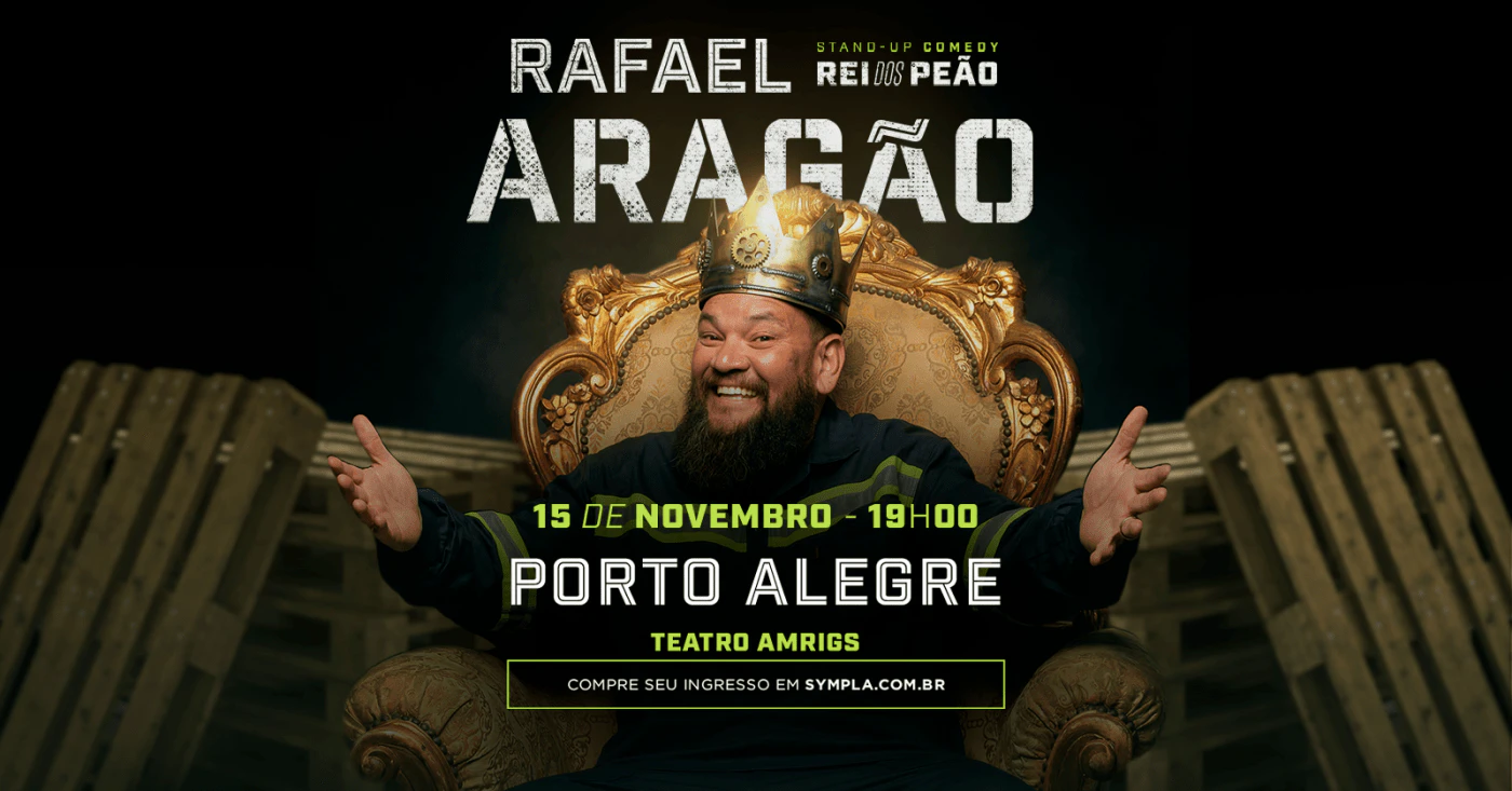 RAFAEL ARAGÃO em PORTO ALEGRE/RS
