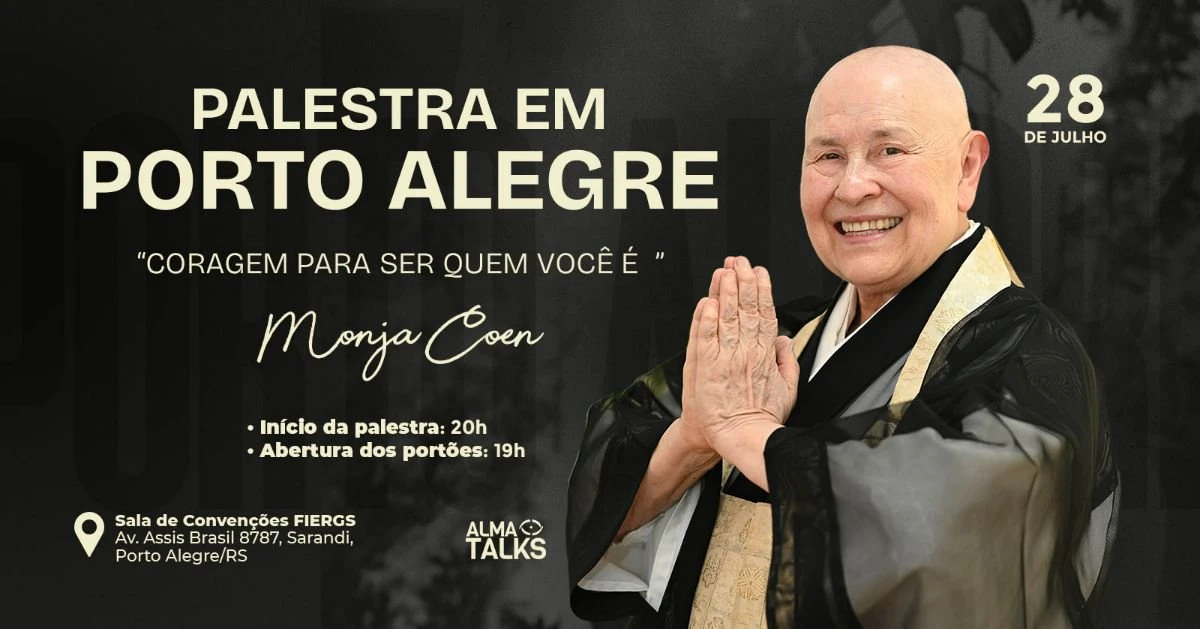 Monja Coen em Porto Alegre - Palestra 
